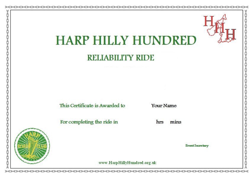 HHH Certificate